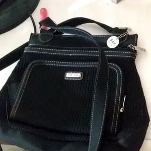 The Sak black satchel bag